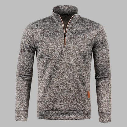Men's Summer Zip-Up Sweater