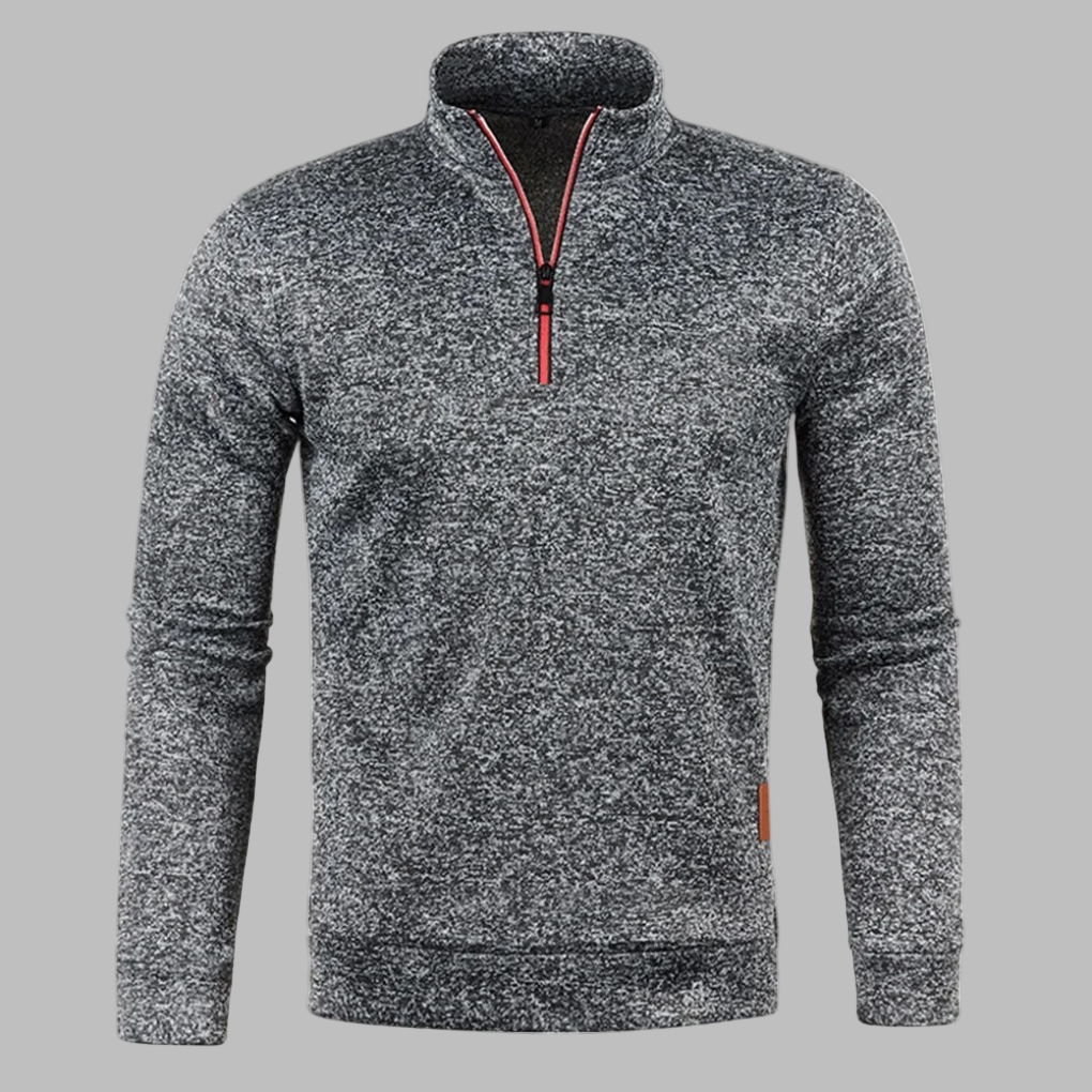 Men's Summer Zip-Up Sweater