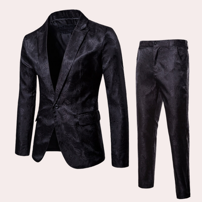 Shiny Men's Suit - Mauritus