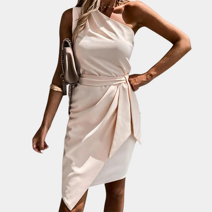Mini Dress with Shoulder Straps - Precy