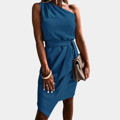 Mini Dress with Shoulder Straps - Precy