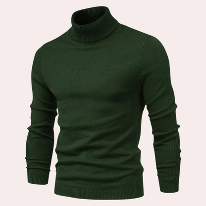 Kyle - Tailored Turtleneck Sweater for Men