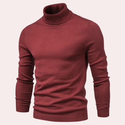 Kyle - Tailored Turtleneck Sweater for Men