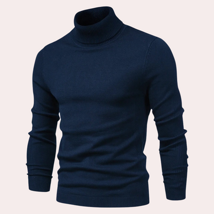 Kyle - Tailored Turtleneck Sweater for Men