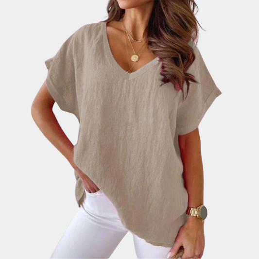 Cairina – Camiseta casual para mujer con apariencia elegante