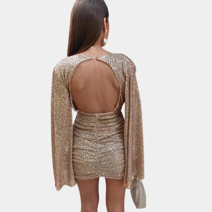 Glamour Dress with Subtle Sparkle and Elegant Fit