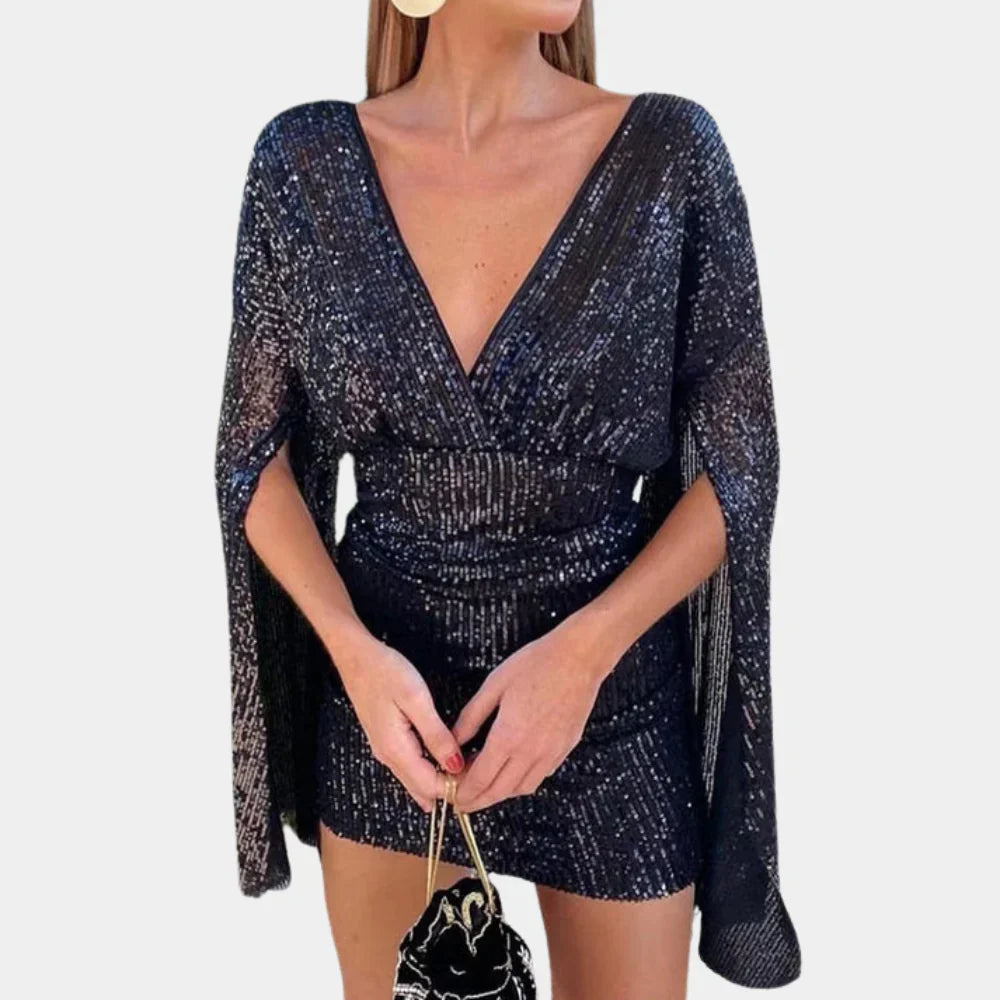 Glamour Dress with Subtle Sparkle and Elegant Fit