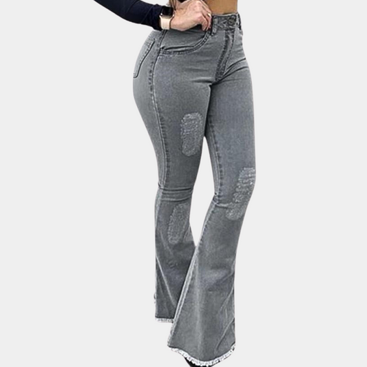 Jeans acampanados para mujer