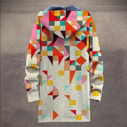 Retro Colourblock Gilet voor Heren