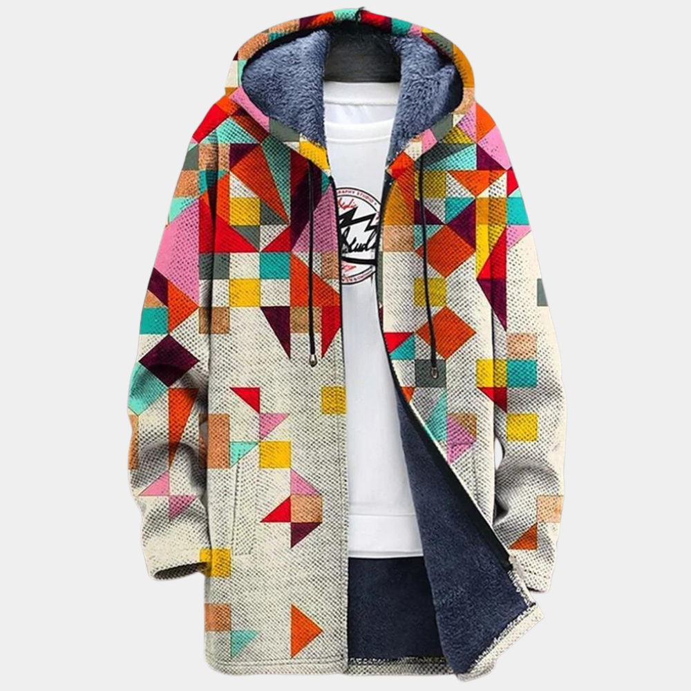 Retro Colourblock Gilet voor Heren