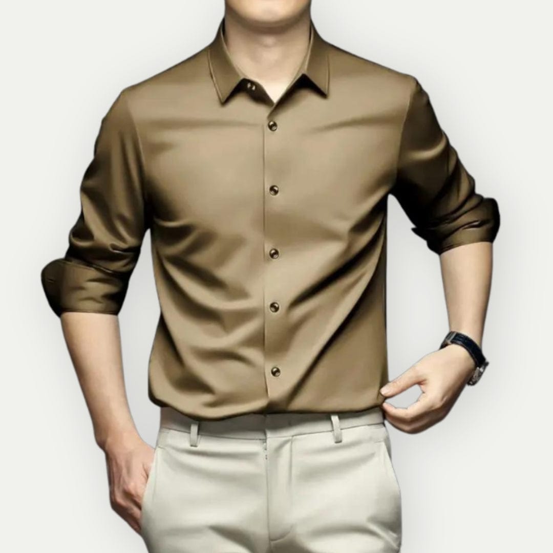 Wrinkle-Free and Iron-Free Men's Shirt - Practical and Comfortable