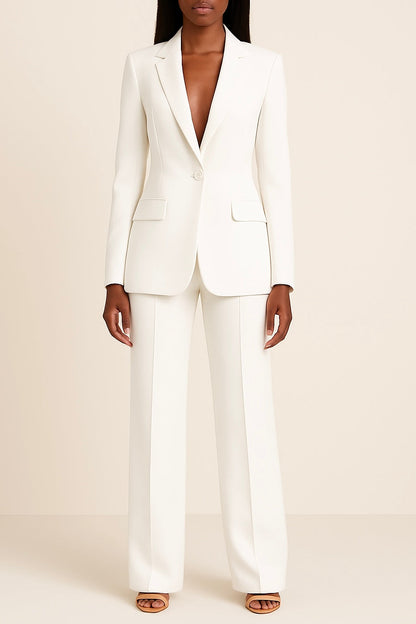 Completo elegante da donna con blazer lungo – Elegante e professionale