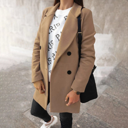 Shinji - Long Winter Overcoat for Women