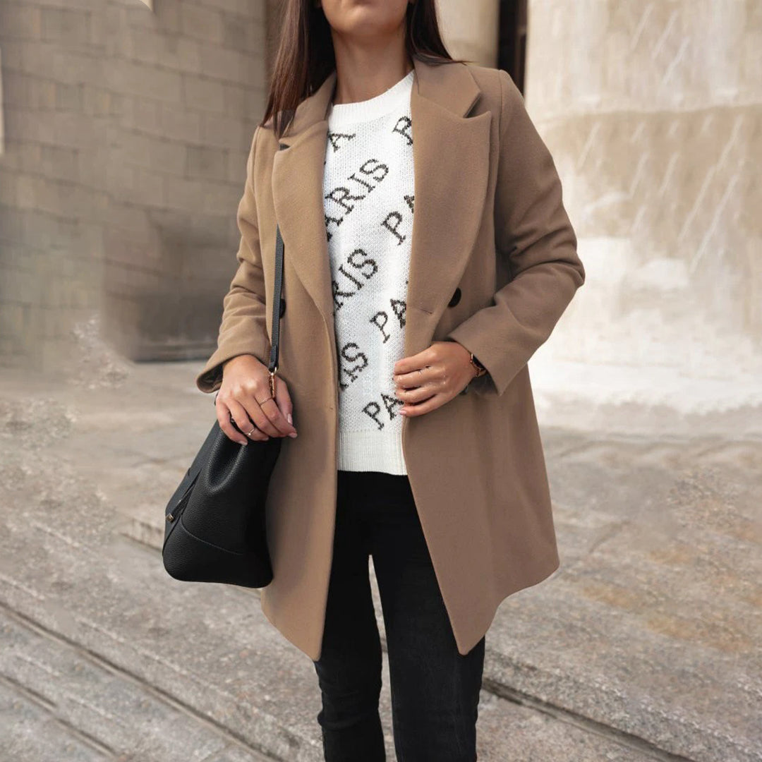 Shinji - Long Winter Overcoat for Women