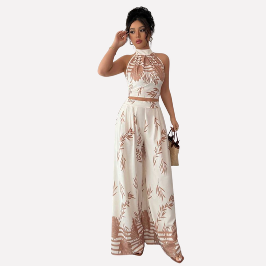 Conjunto de fiesta de dos piezas para mujer
