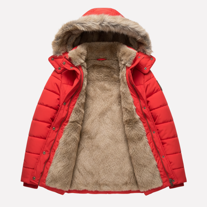 Damen Steppjacke mit Kapuze
