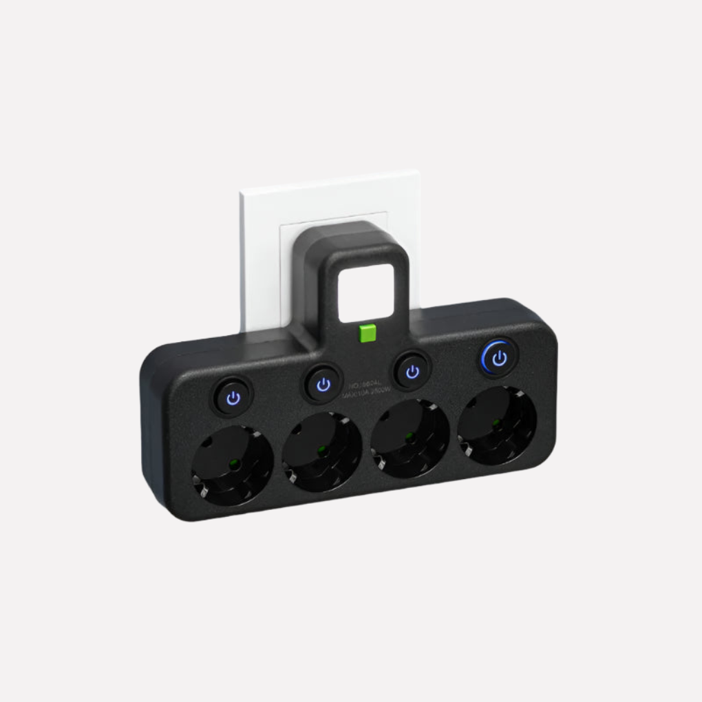 Power Strip with USB and Type-C Ports