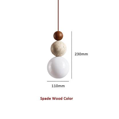 Travertine Pendant Lamp – Minimalistic & Stylish Design