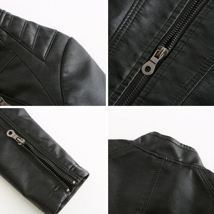 Leather Jacket for Women - Morgan