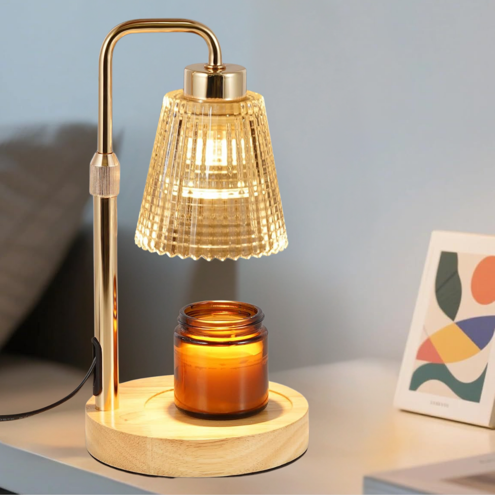 Elektrische kaarsverwarmer met timer – Dimbaar en decoratief