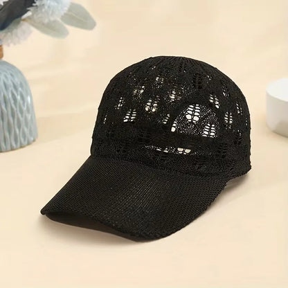 Cap with mesh design