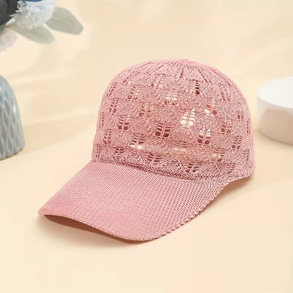 Cap with mesh design