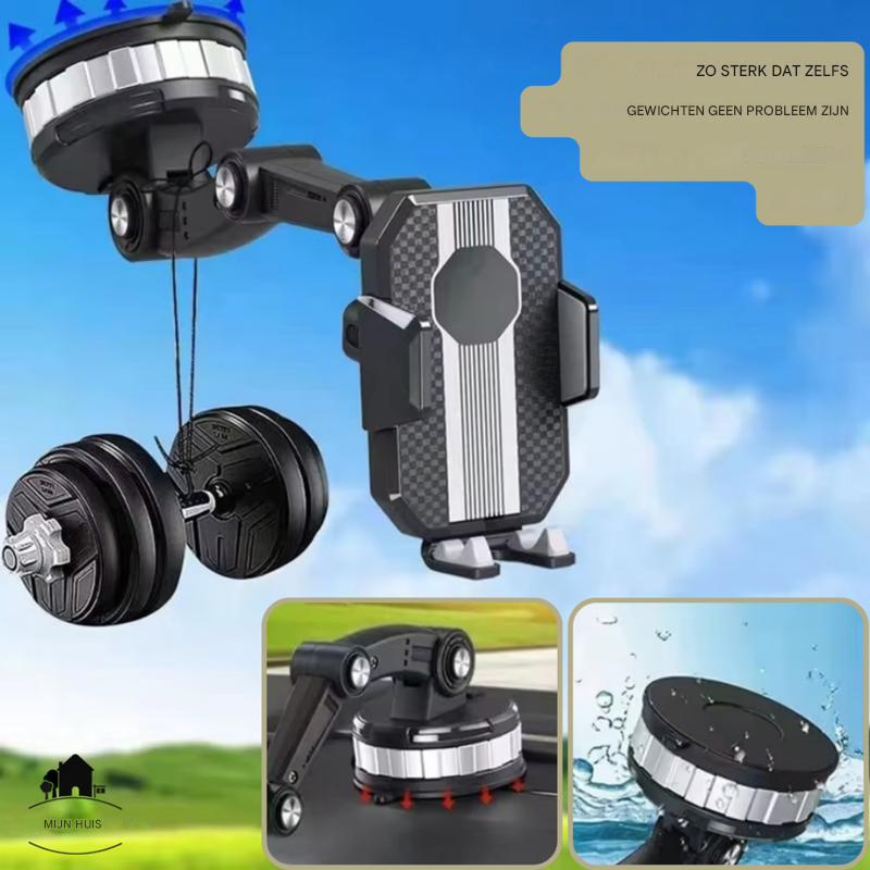 Car Phone Holder with 360° Rotation