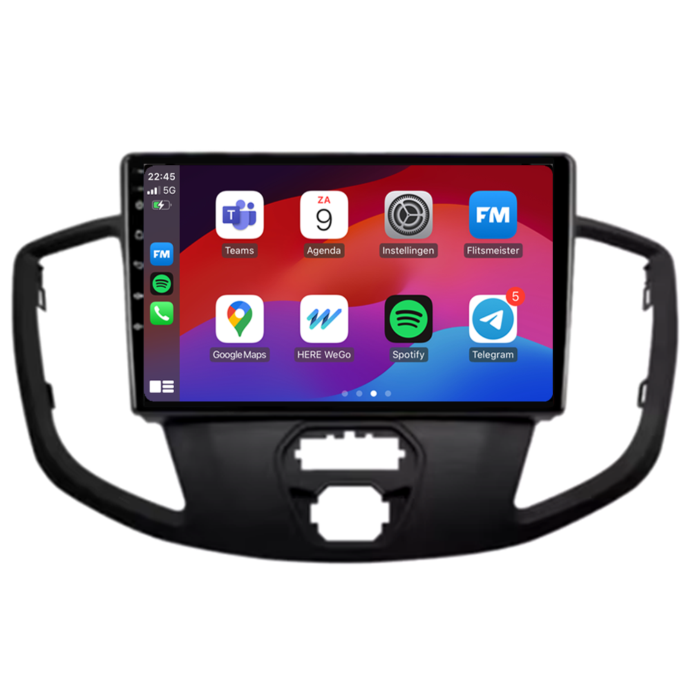 CarPlay & Android Auto System for Ford Transit (2015–2020)