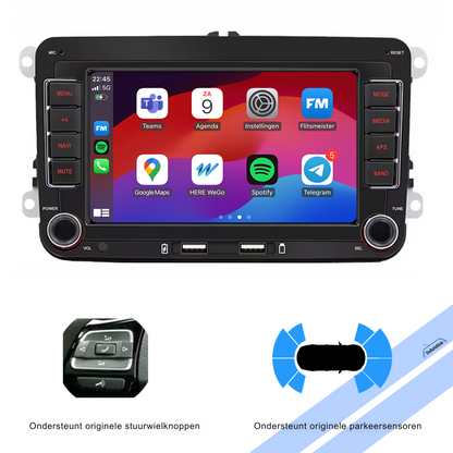 CarPlay & Android Auto for Golf, Polo, or Caddy H270