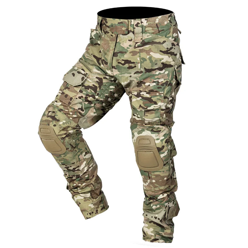 Cargo Pants with Knee Protection for Outdoor & Work