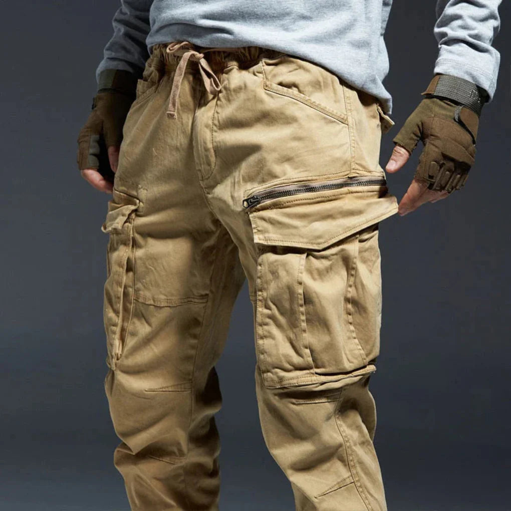 Cargo Pants with Multiple Pockets for Men