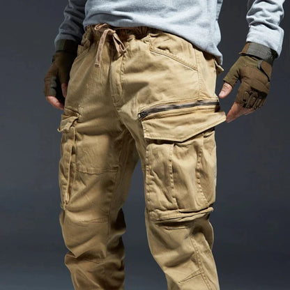 Cargo Pants with Multiple Pockets for Men