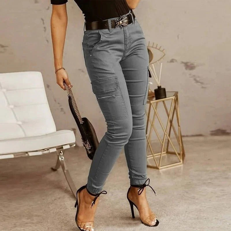 Cargo jeans for women - Mirasa