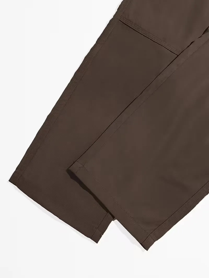 Cargo trousers with flap pockets
