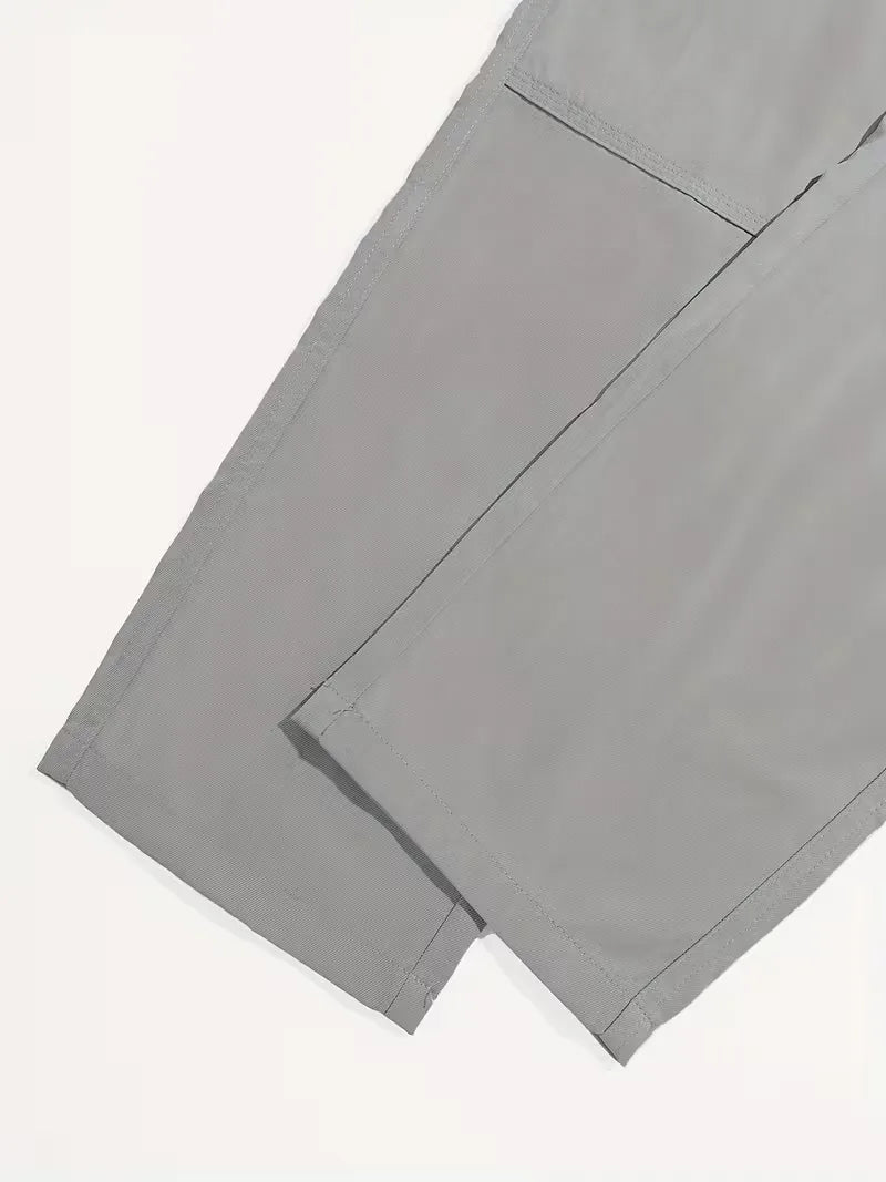 Cargo trousers with flap pockets