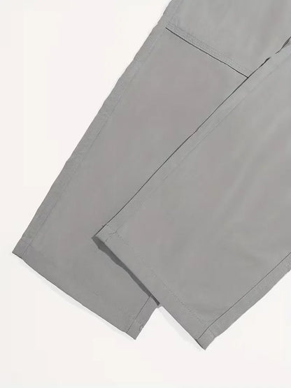 Cargo trousers with flap pockets