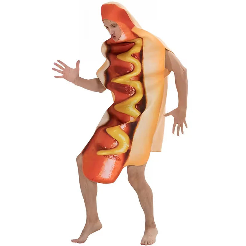 Carnival Costume with Hotdog Design