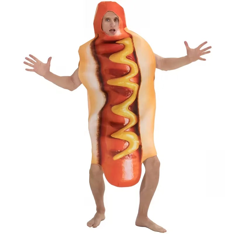 Carnival Costume with Hotdog Design