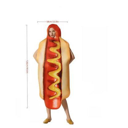 Carnival Costume with Hotdog Design