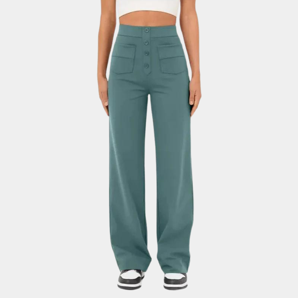 Carry - Casual comfortable high-waisted pants for women