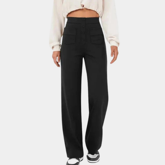 Carry - Casual comfortable high-waisted pants for women