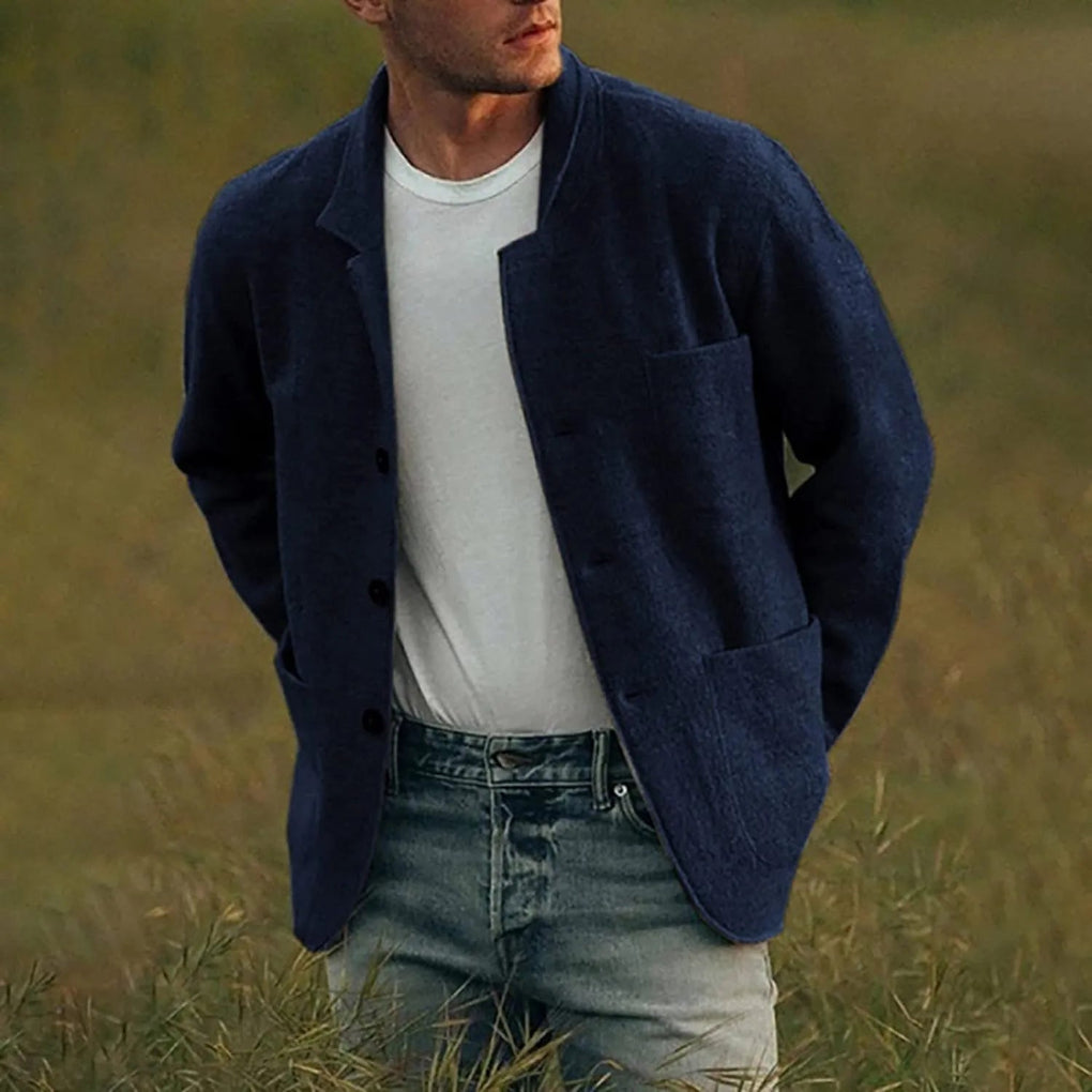 Casual Checked Blazer for Men