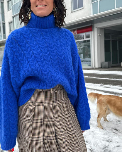 Casual Effortlessly Coloured Turtleneck