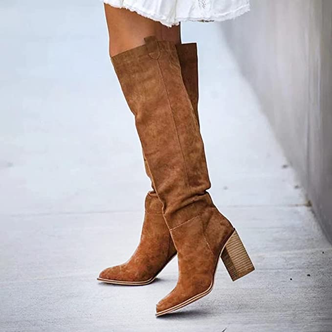 Casual Knee-High Boots - Zepha