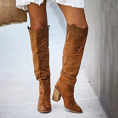 Casual Knee-High Boots - Zepha