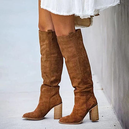 Casual Knee-High Boots - Zepha