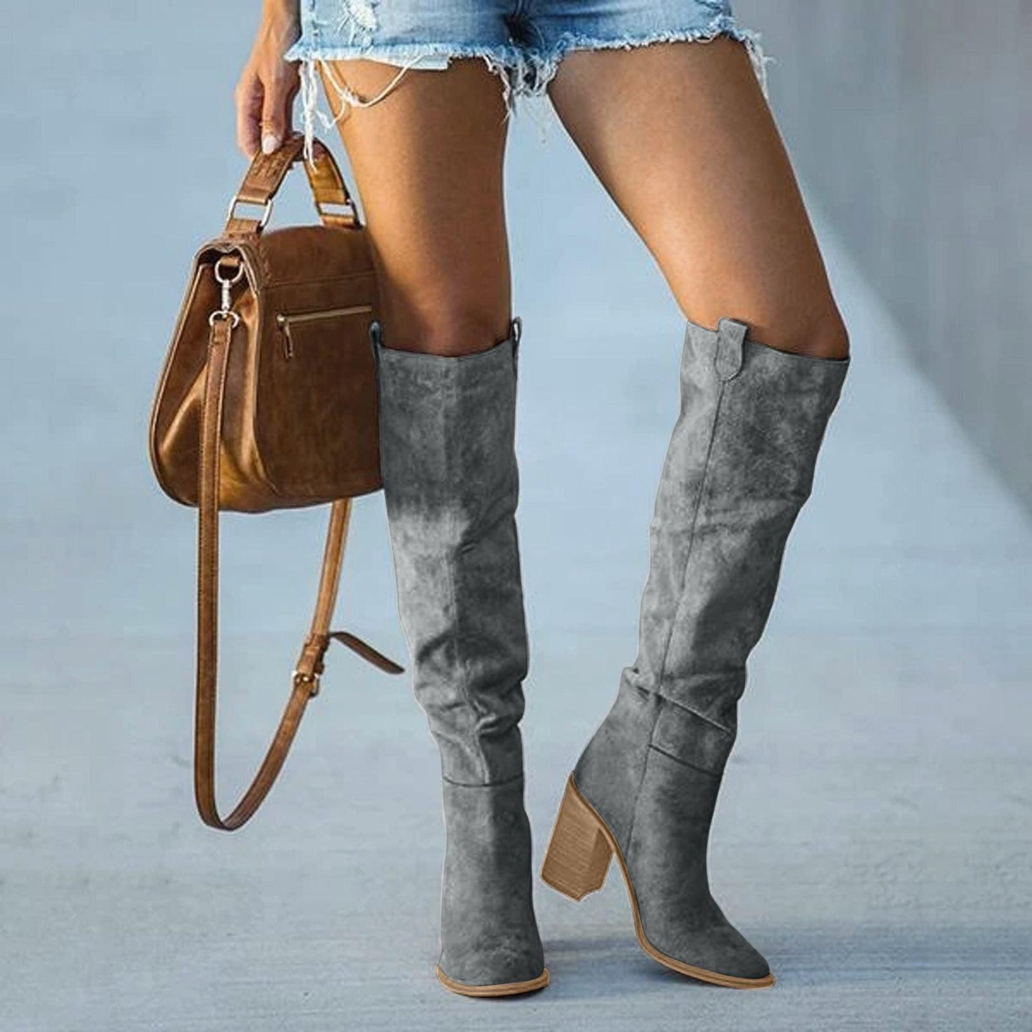 Casual Knee-High Boots - Zepha