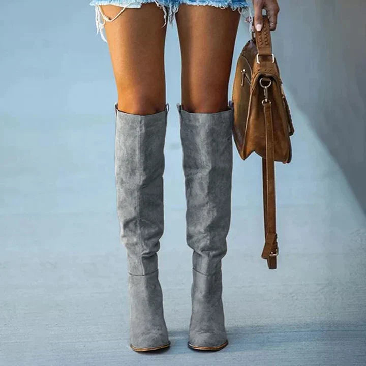 Casual Knee-High Boots - Zepha
