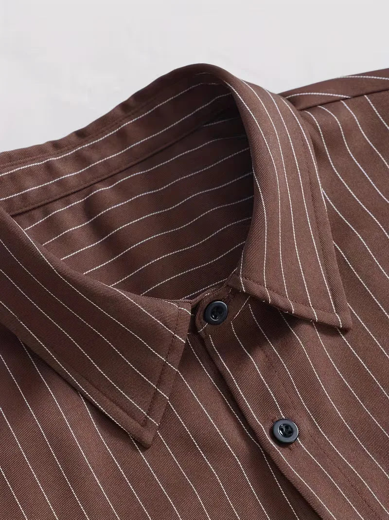 Casual Shirt with V-Neck