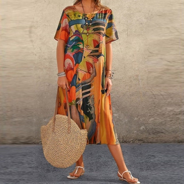 Casual Summer Dress - Nanna